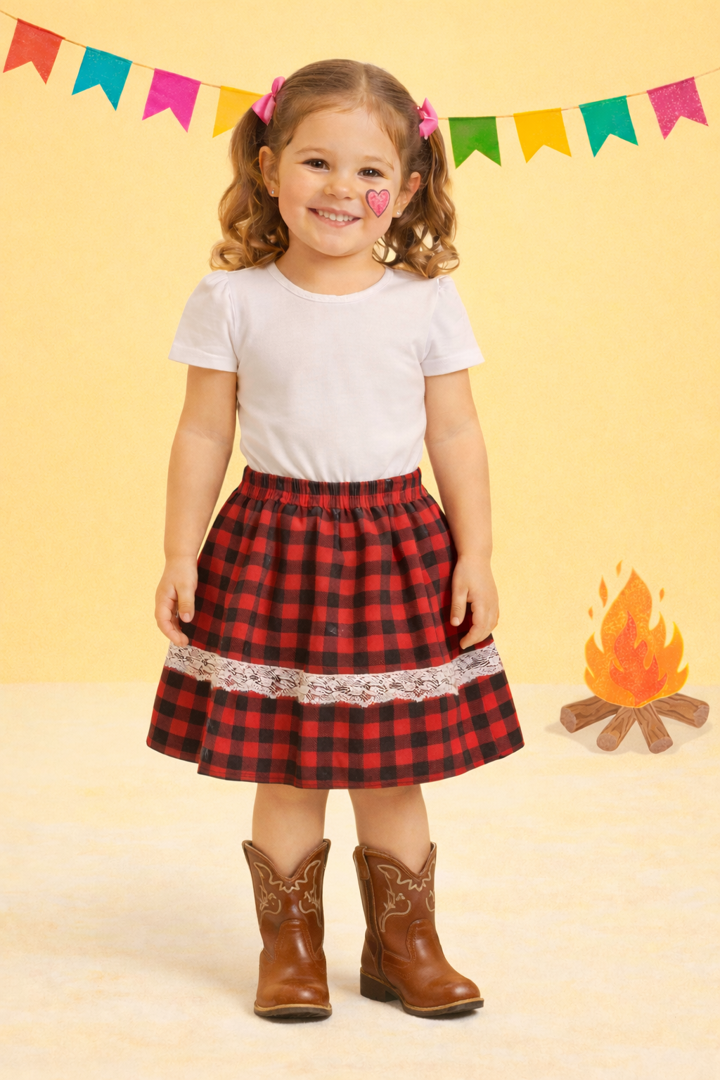 🌽 Saia Junina Infantil