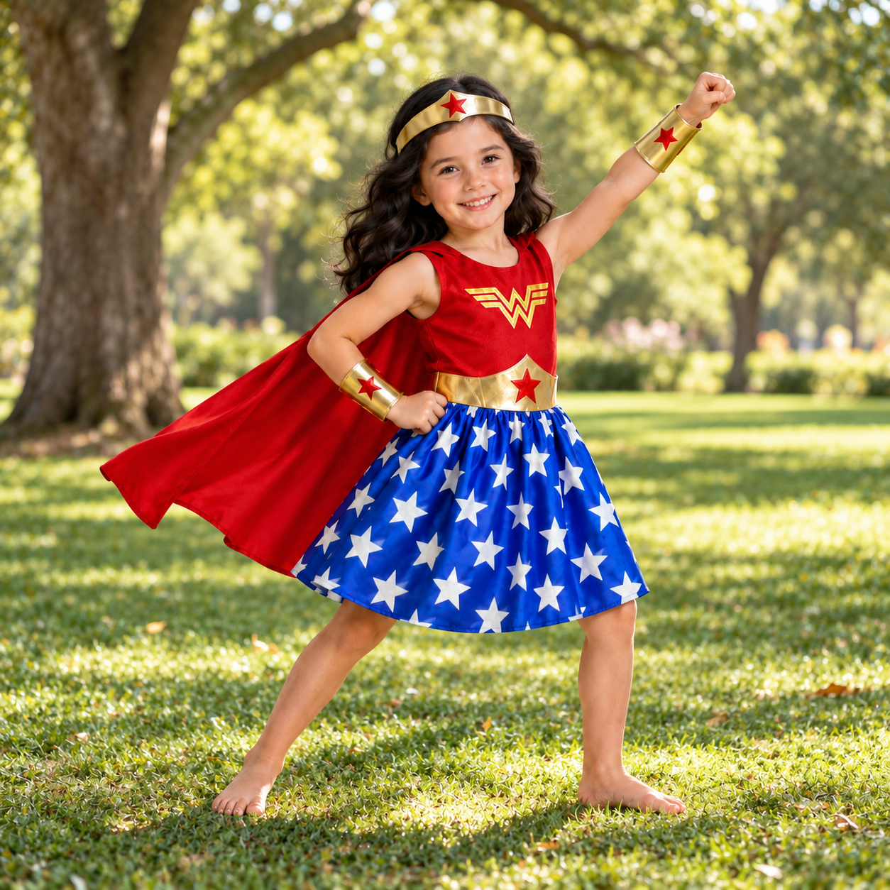 Fantasia Infantil Heroína Maravilha