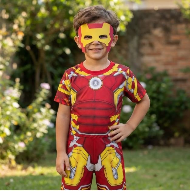 Fantasia Infantil Herói de Ferro